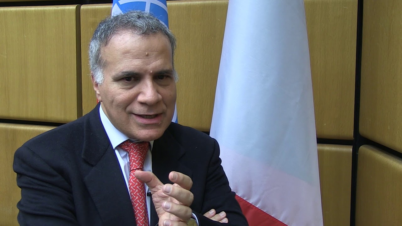 Presentazione ufficiale delle lettere credenziali al Segretario Generale Antonio Guterres da parte del nuovo Rappresentante Permanente dell’Italia presso l’ONU a New York, Amb. Giorgio Marrapodi